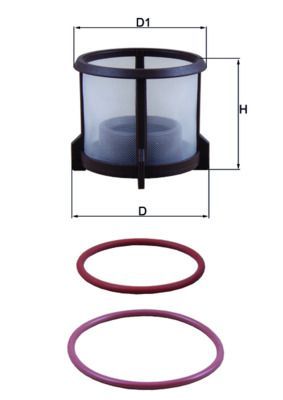 Kuro filtras KNECHT KX 72D2