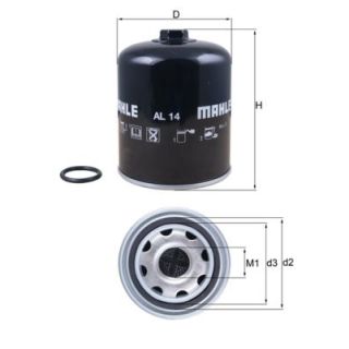 Oro džiovintuvo kasetė, suspausto oro sistema KNECHT AL 14