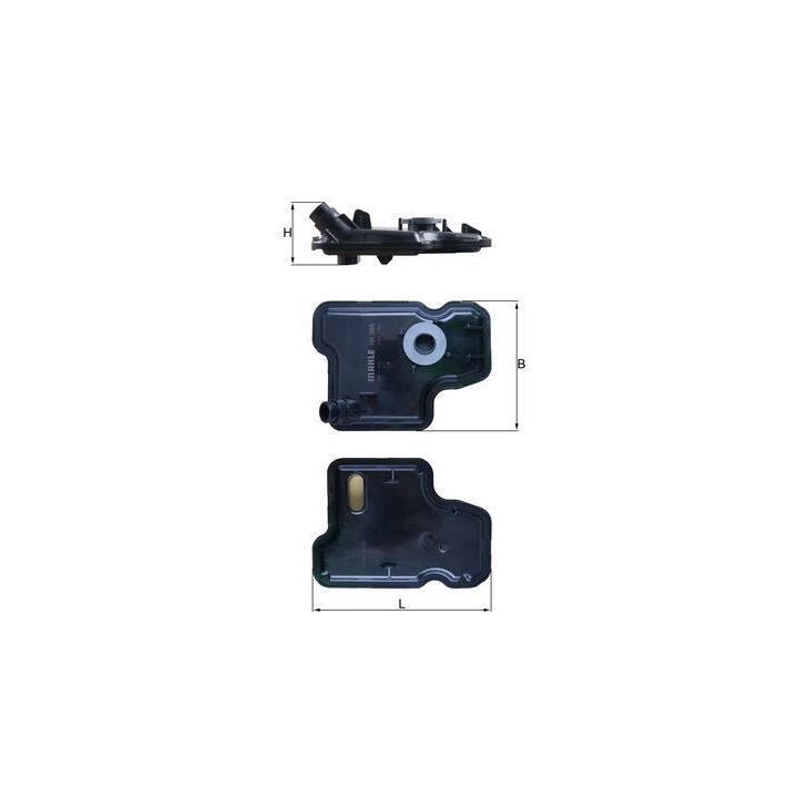 Hidraulinis filtras, automatinė transmisija KNECHT HX 395