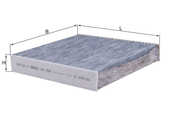 Filtras, salono oras KNECHT LAK 1954