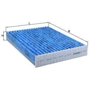 Filtras, salono oras KNECHT LAO 891