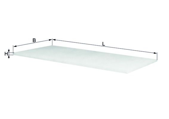 Filtras, salono oras KNECHT LAP 4