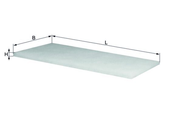 Filtras, salono oras KNECHT LAP 6