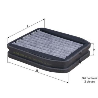 Filtras, salono oras KNECHT LKK 165/S