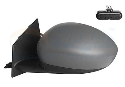 Išorinis veidrodėlis VAN WEZEL 1648805