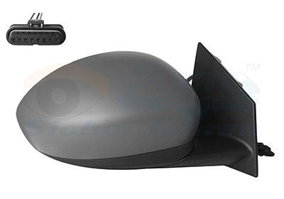 Išorinis veidrodėlis VAN WEZEL 1648806