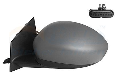 Išorinis veidrodėlis VAN WEZEL 1648807