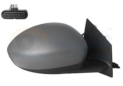 Išorinis veidrodėlis VAN WEZEL 1648808