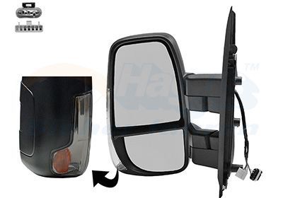 Išorinis veidrodėlis VAN WEZEL 2818807