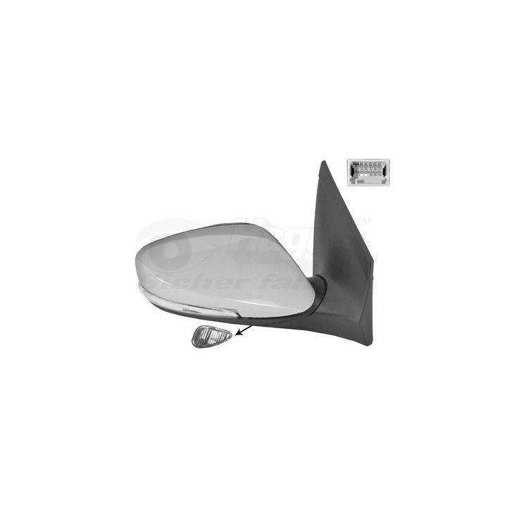 Išorinis veidrodėlis VAN WEZEL 8244818