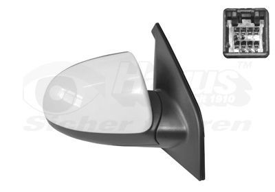 Išorinis veidrodėlis VAN WEZEL 8313808