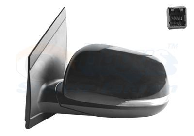 Išorinis veidrodėlis VAN WEZEL 8314817