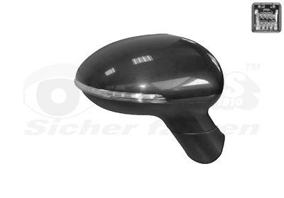 Išorinis veidrodėlis VAN WEZEL 8323818