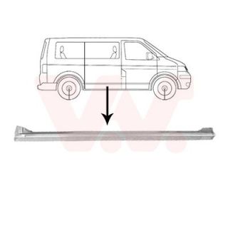 Slenksčio skardelė VAN WEZEL 5896120