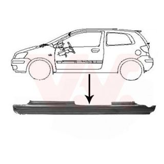 Slenksčio skardelė VAN WEZEL 8251103