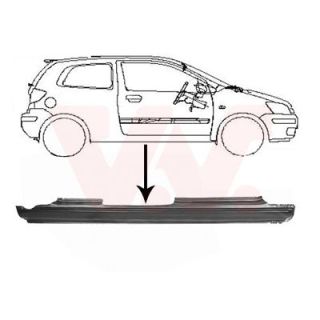 Slenksčio skardelė VAN WEZEL 8251104