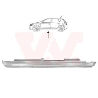 Slenksčio skardelė VAN WEZEL 8353103