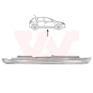 Slenksčio skardelė VAN WEZEL 8353104