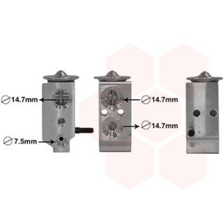 Išsiplėtimo vožtuvas, oro kondicionavimas VAN WEZEL 82001300
