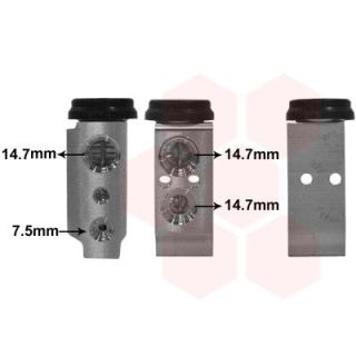 Išsiplėtimo vožtuvas, oro kondicionavimas VAN WEZEL 82001385