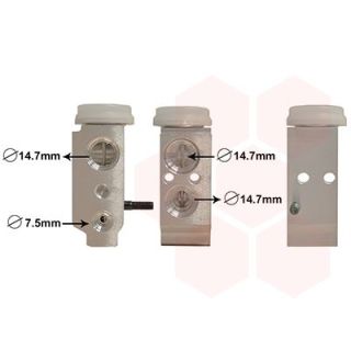 Išsiplėtimo vožtuvas, oro kondicionavimas VAN WEZEL 83001195