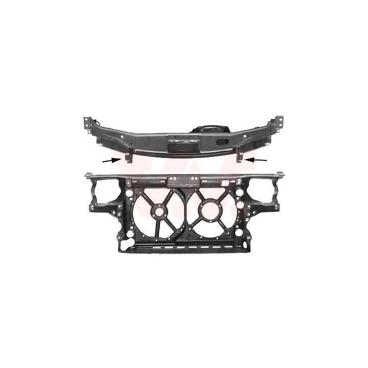 Priekinis variklio gaubtas VAN WEZEL 5880665
