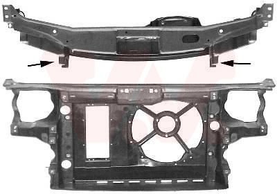 Priekinis variklio gaubtas VAN WEZEL 5880677