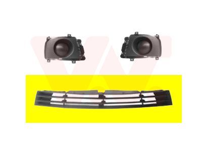 Ventiliacijos grotelės, buferis VAN WEZEL 8206590