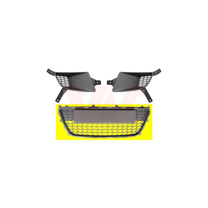 Ventiliacijos grotelės, buferis VAN WEZEL 8207590