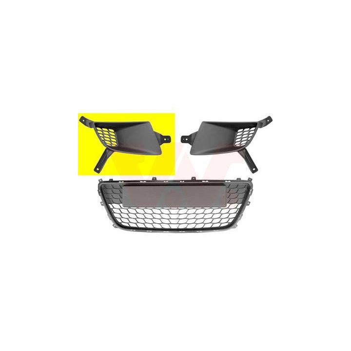 Ventiliacijos grotelės, buferis VAN WEZEL 8207592