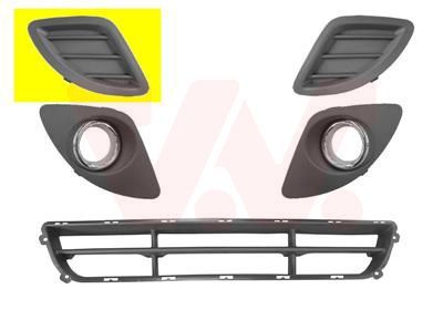 Ventiliacijos grotelės, buferis VAN WEZEL 8353592