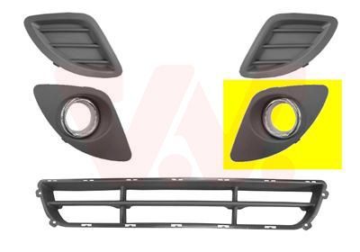 Ventiliacijos grotelės, buferis VAN WEZEL 8353593