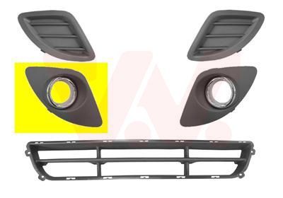 Ventiliacijos grotelės, buferis VAN WEZEL 8353594