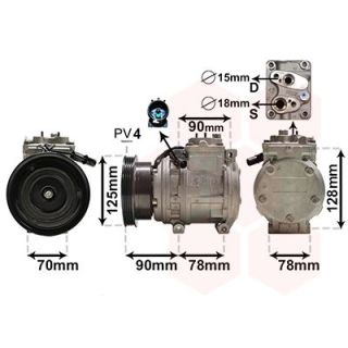 Kompresorius, oro kondicionierius VAN WEZEL 8300K178
