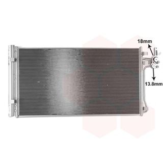 Kondensatorius, oro kondicionierius VAN WEZEL 02015707