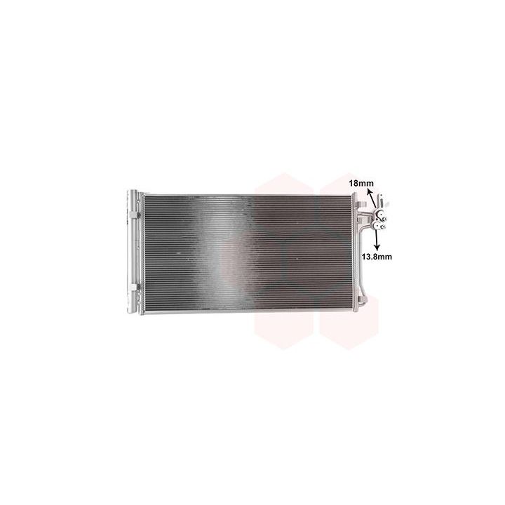 Kondensatorius, oro kondicionierius VAN WEZEL 02015707