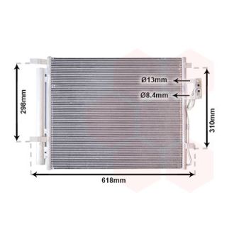 Kondensatorius, oro kondicionierius VAN WEZEL 82005310