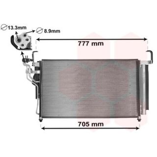 Kondensatorius, oro kondicionierius VAN WEZEL 82005347