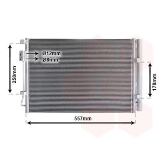 Kondensatorius, oro kondicionierius VAN WEZEL 82015700