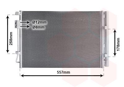Kondensatorius, oro kondicionierius VAN WEZEL 82015700