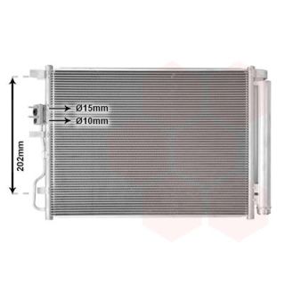 Kondensatorius, oro kondicionierius VAN WEZEL 82015706