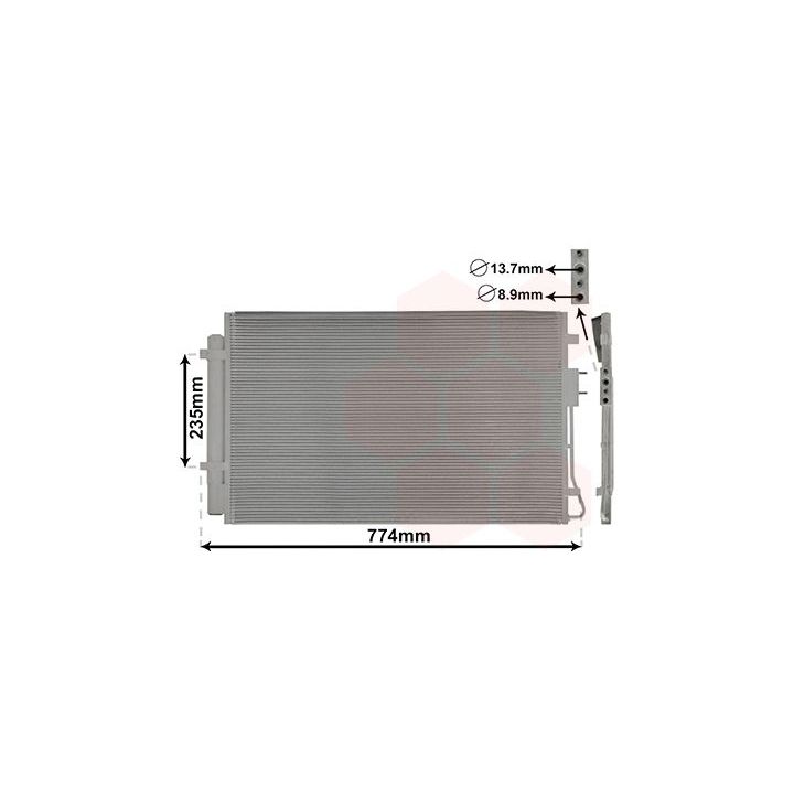 Kondensatorius, oro kondicionierius VAN WEZEL 82015710
