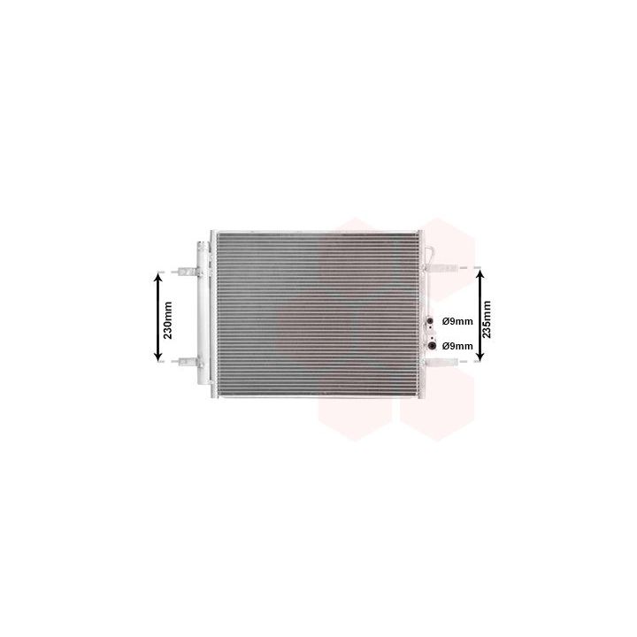 Kondensatorius, oro kondicionierius VAN WEZEL 82015720