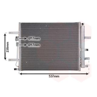 Kondensatorius, oro kondicionierius VAN WEZEL 82015748