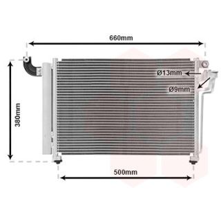Kondensatorius, oro kondicionierius VAN WEZEL 83005082