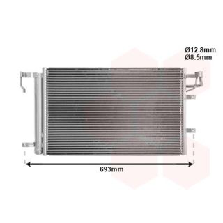 Kondensatorius, oro kondicionierius VAN WEZEL 83005093