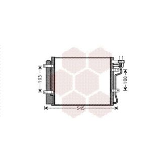 Kondensatorius, oro kondicionierius VAN WEZEL 83005134