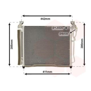 Kondensatorius, oro kondicionierius VAN WEZEL 83005158