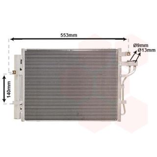 Kondensatorius, oro kondicionierius VAN WEZEL 83005188