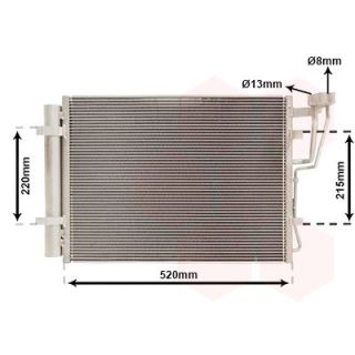 Kondensatorius, oro kondicionierius VAN WEZEL 83005198
